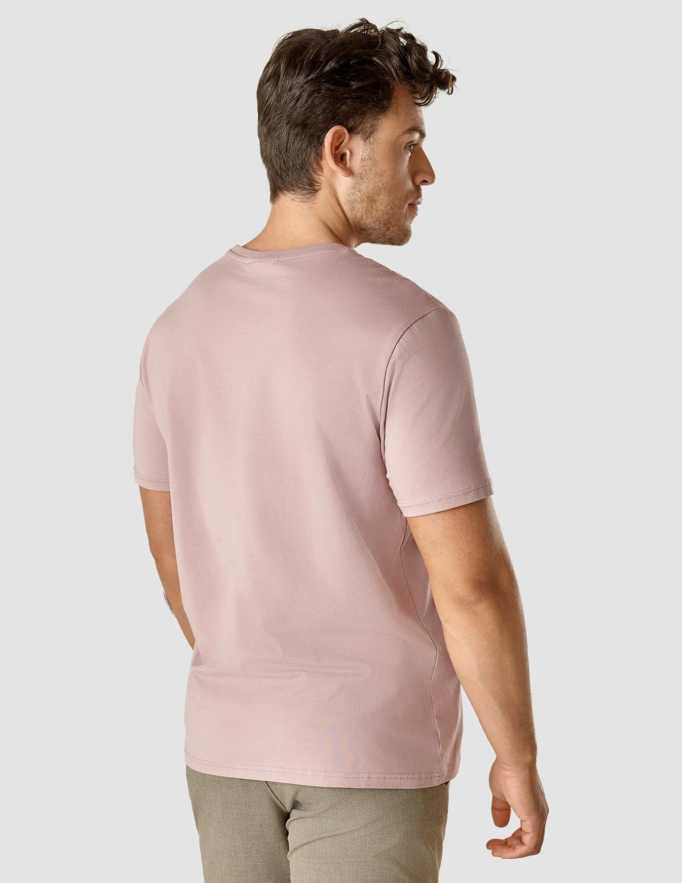 Supima T-Shirt Dusty Lilac sold by Shaping New Tomorrow product image thumbnail 4