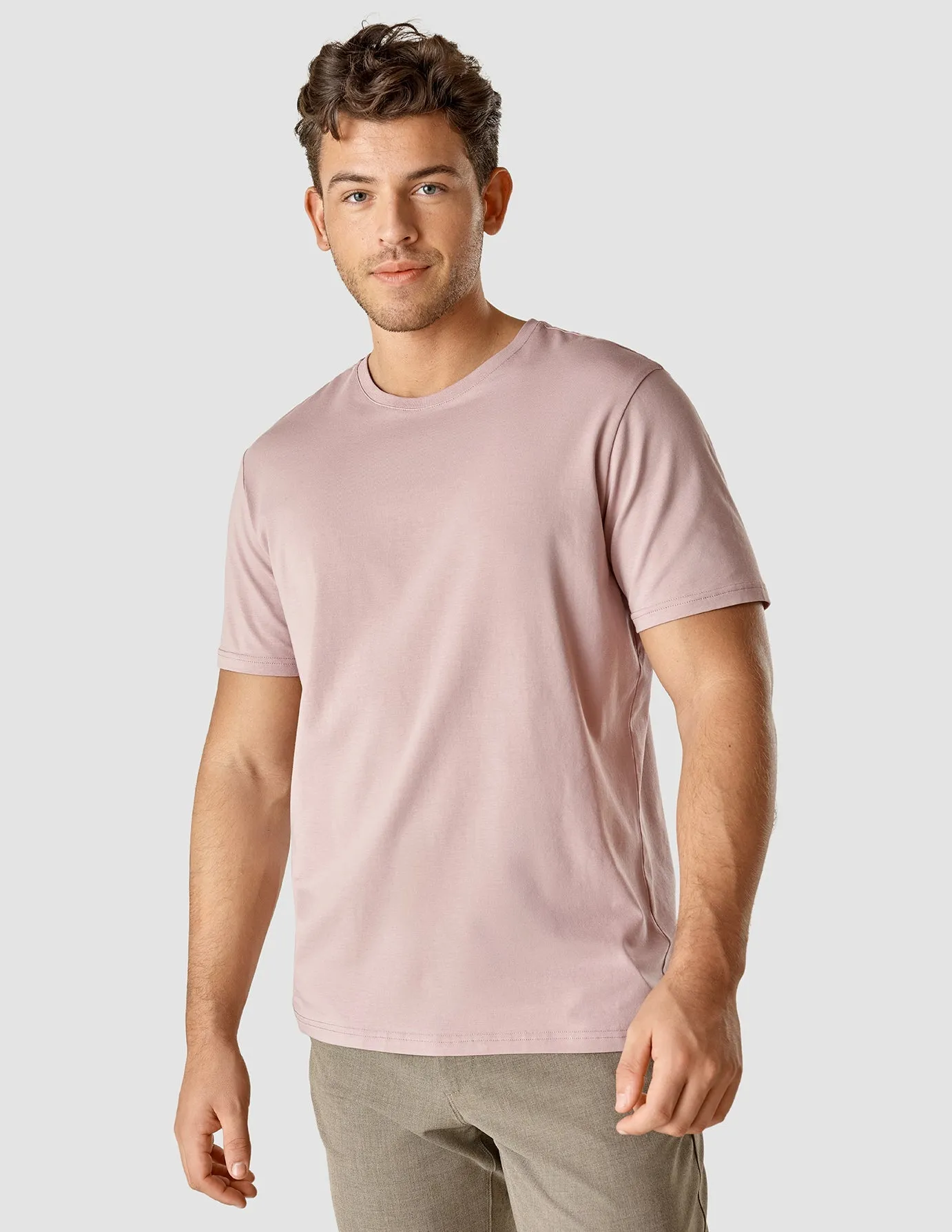 Supima T-Shirt Dusty Lilac sold by Shaping New Tomorrow