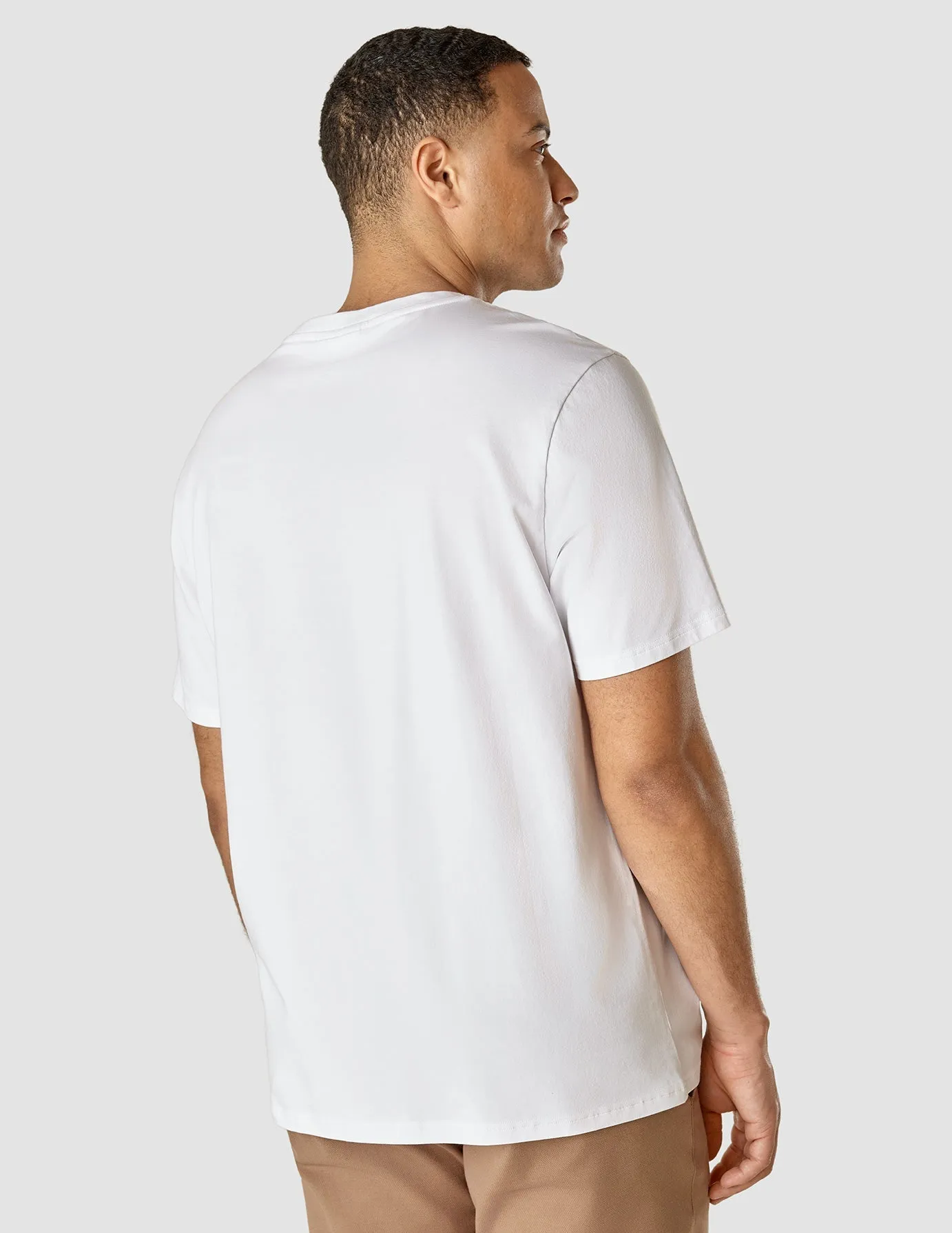 Supima T-Shirt Box Fit Legacy White sold by Shaping New Tomorrow product image thumbnail 4