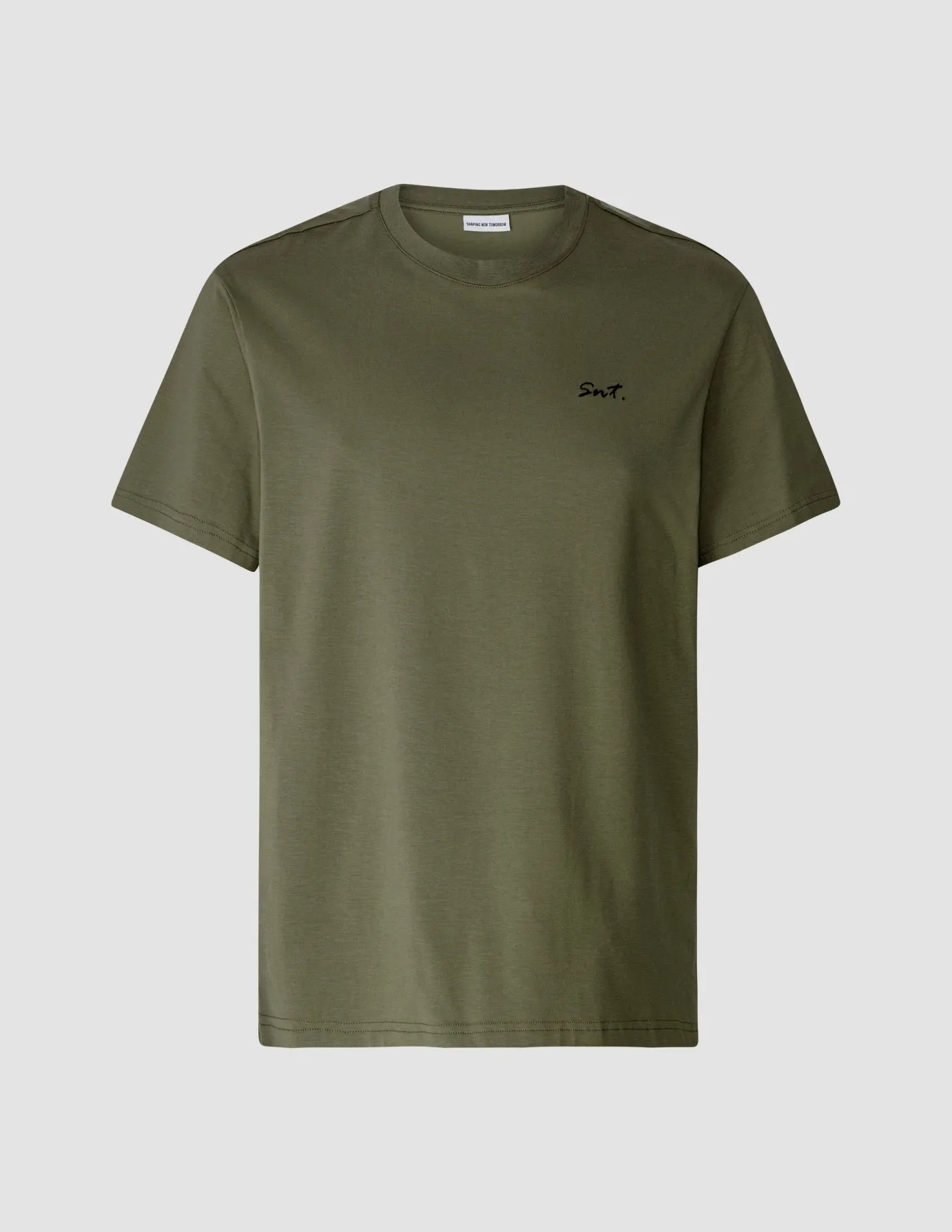 Supima T-Shirt Box Fit Legacy Remote Green sold by Shaping New Tomorrow product image thumbnail 3