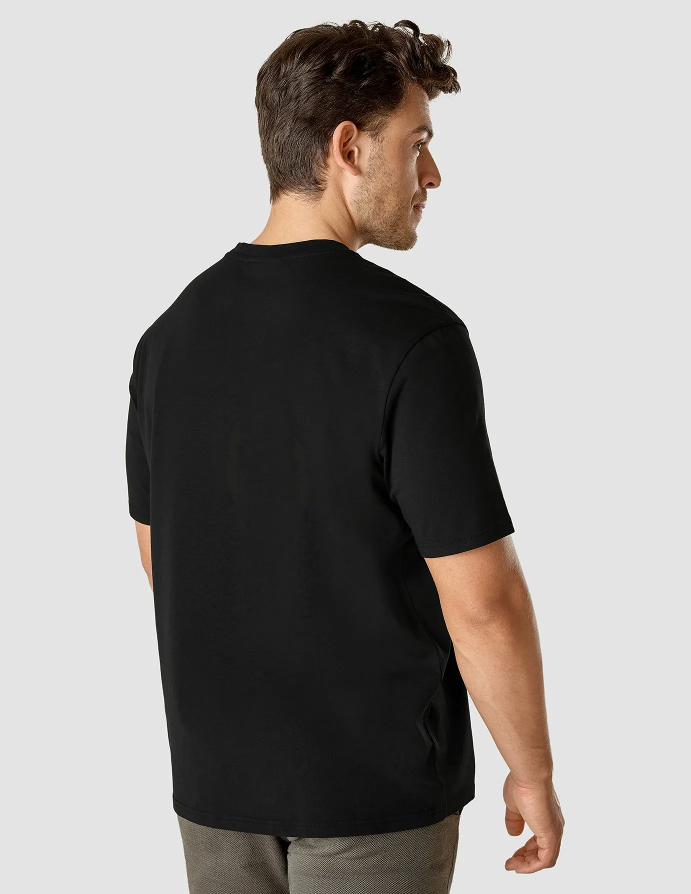 Supima T-Shirt Box Fit Legacy Black sold by Shaping New Tomorrow product image thumbnail 4