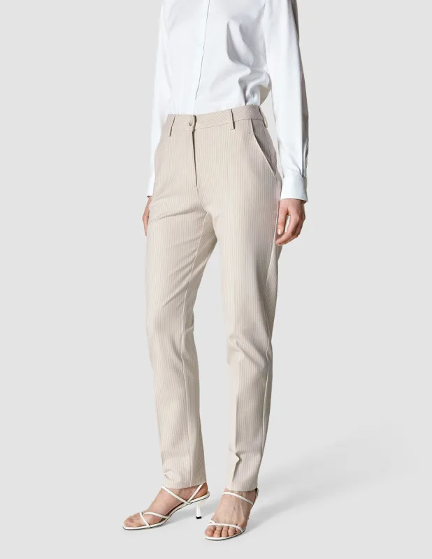 Essential Pants Tapered Cream Latte sold by Shaping New Tomorrow