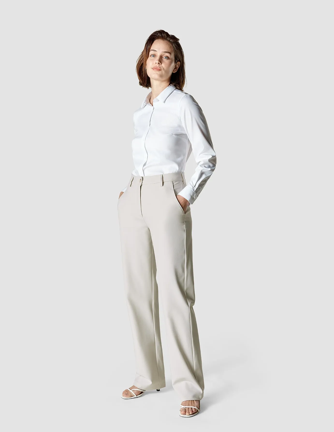 Essential Pants Straight Off White sold by Shaping New Tomorrow product image thumbnail 2