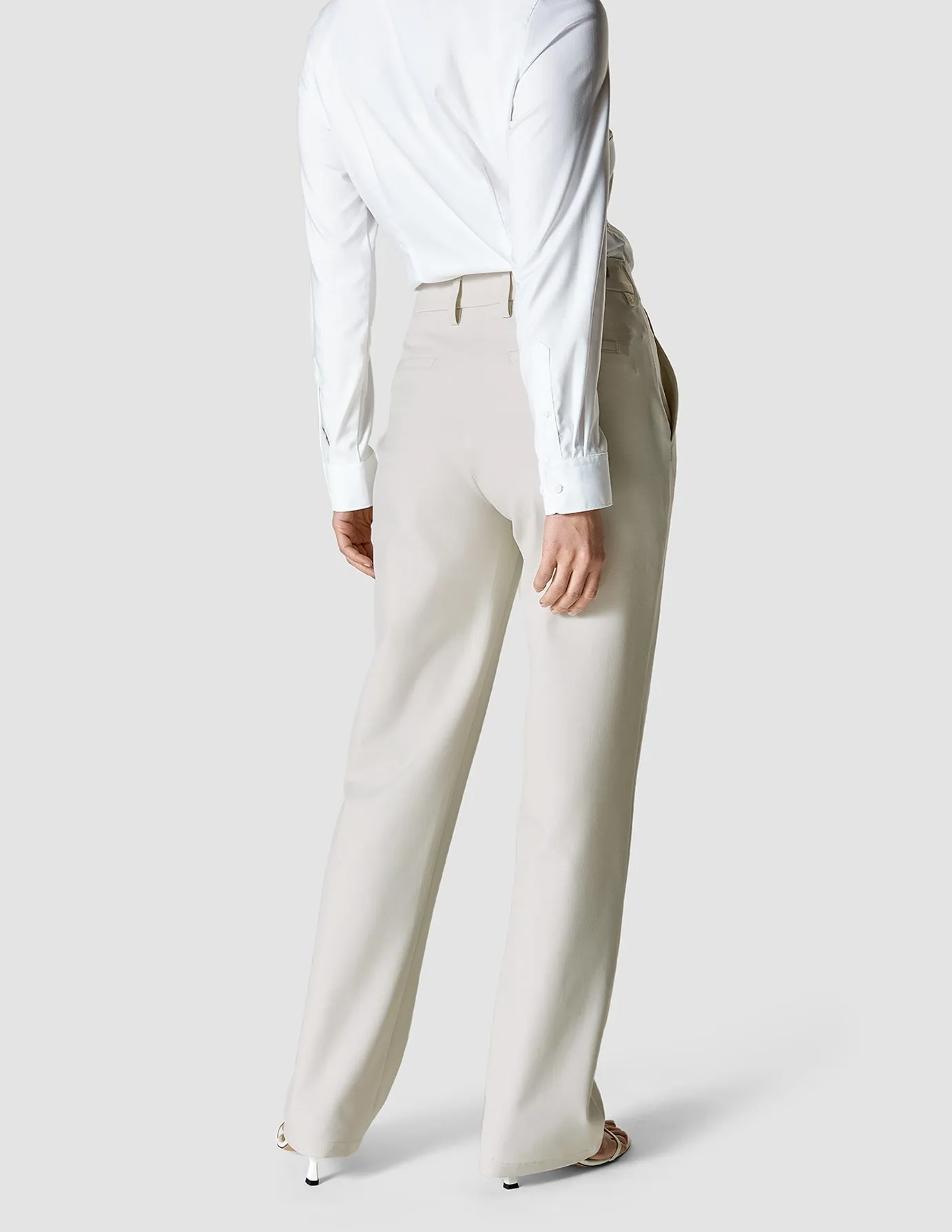 Essential Pants Straight Off White sold by Shaping New Tomorrow product image thumbnail 4