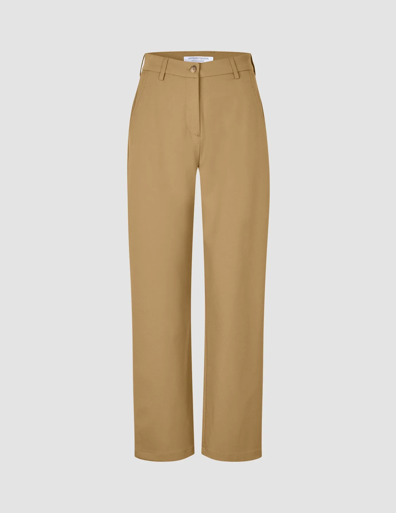 Essential Pants Straight Caramel sold by Shaping New Tomorrow product image thumbnail 3
