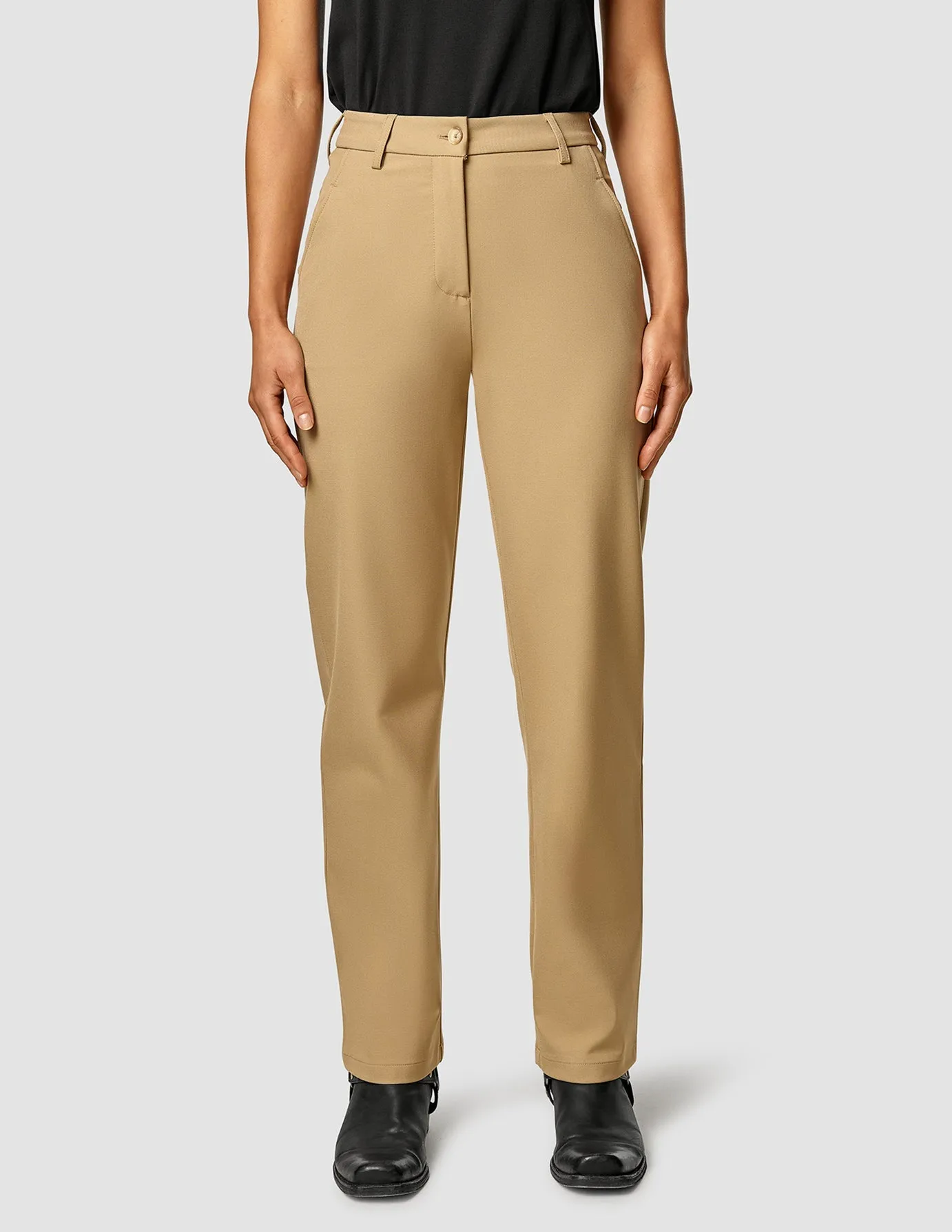 Essential Pants Straight Caramel sold by Shaping New Tomorrow