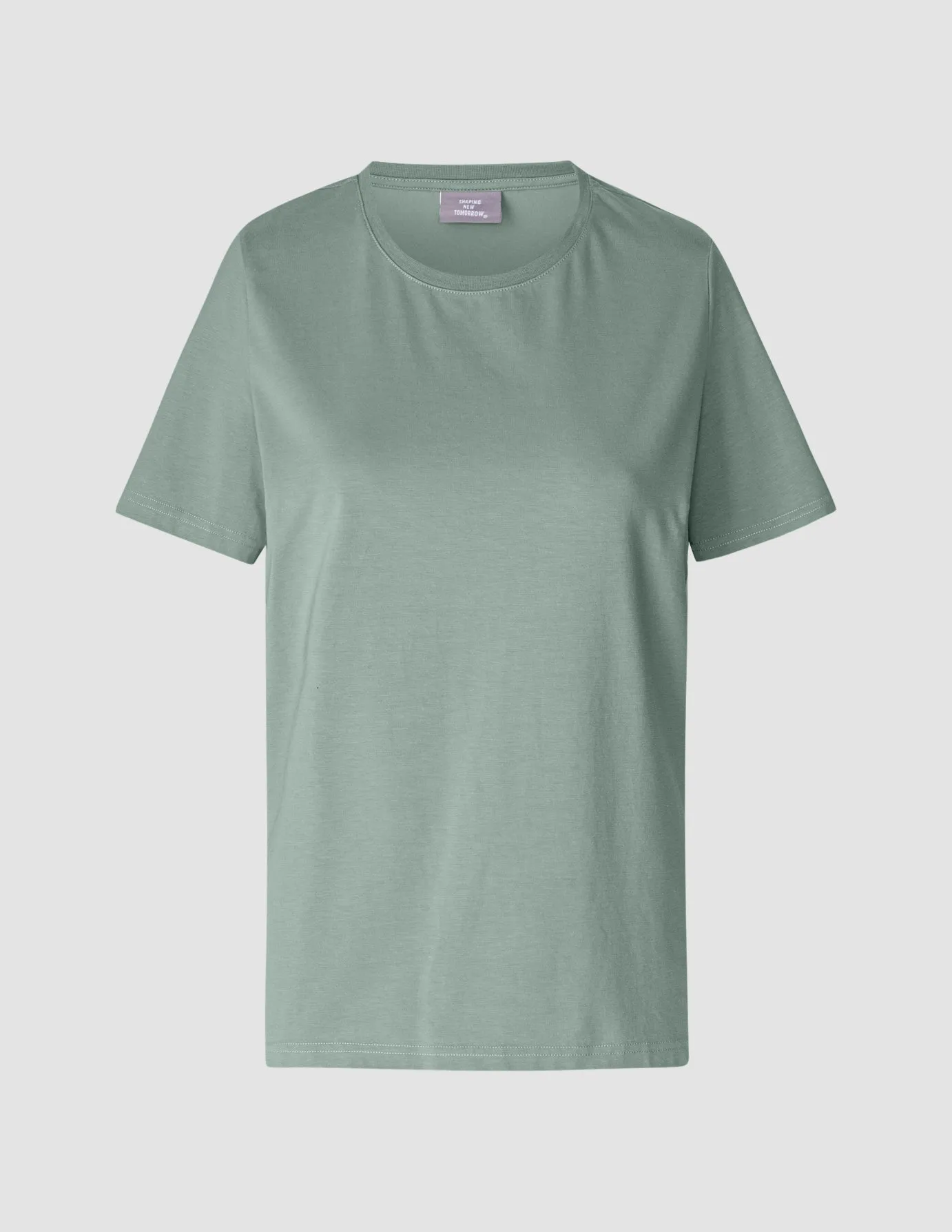 Supima T-shirt Calm Green sold by Shaping New Tomorrow product image thumbnail 3