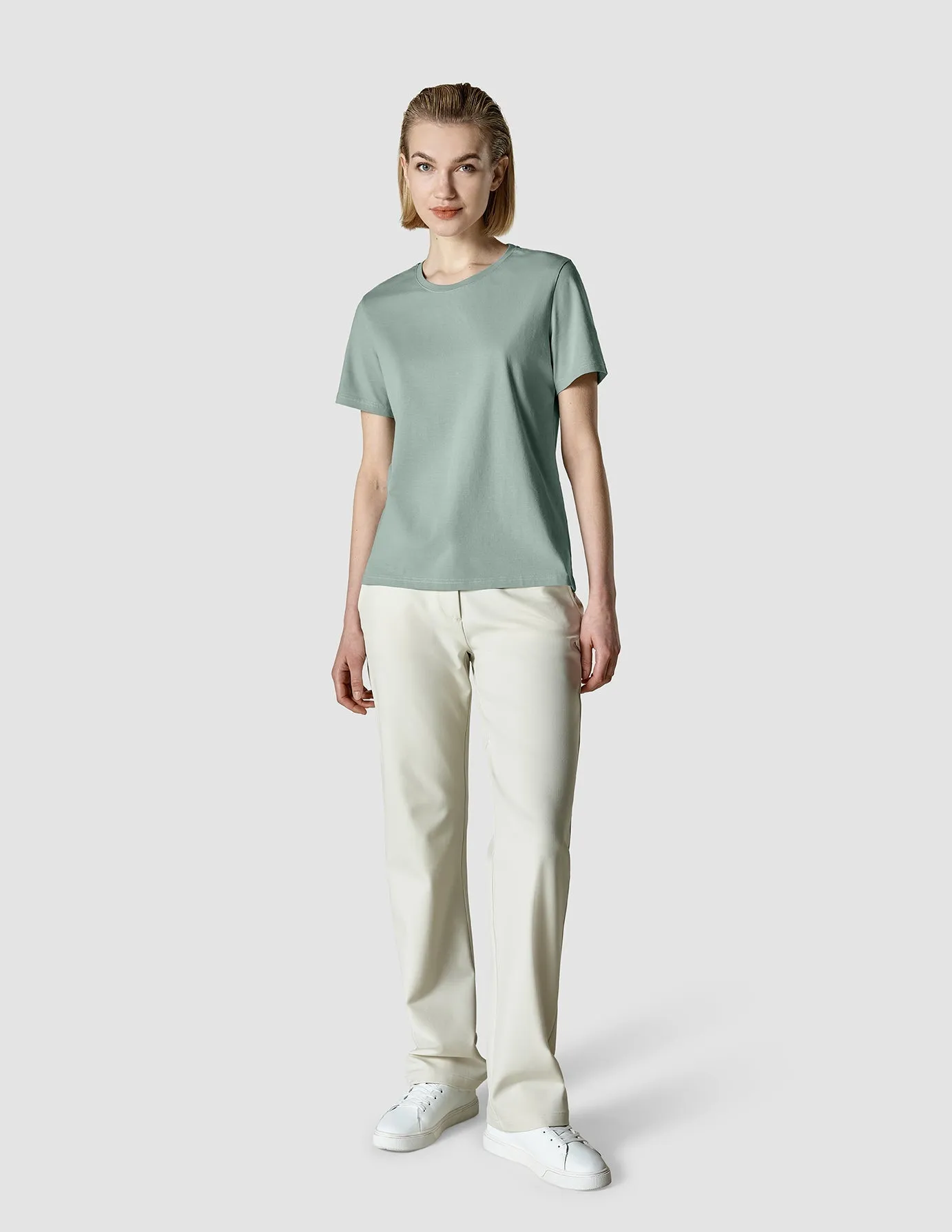 Supima T-shirt Calm Green sold by Shaping New Tomorrow product image thumbnail 2