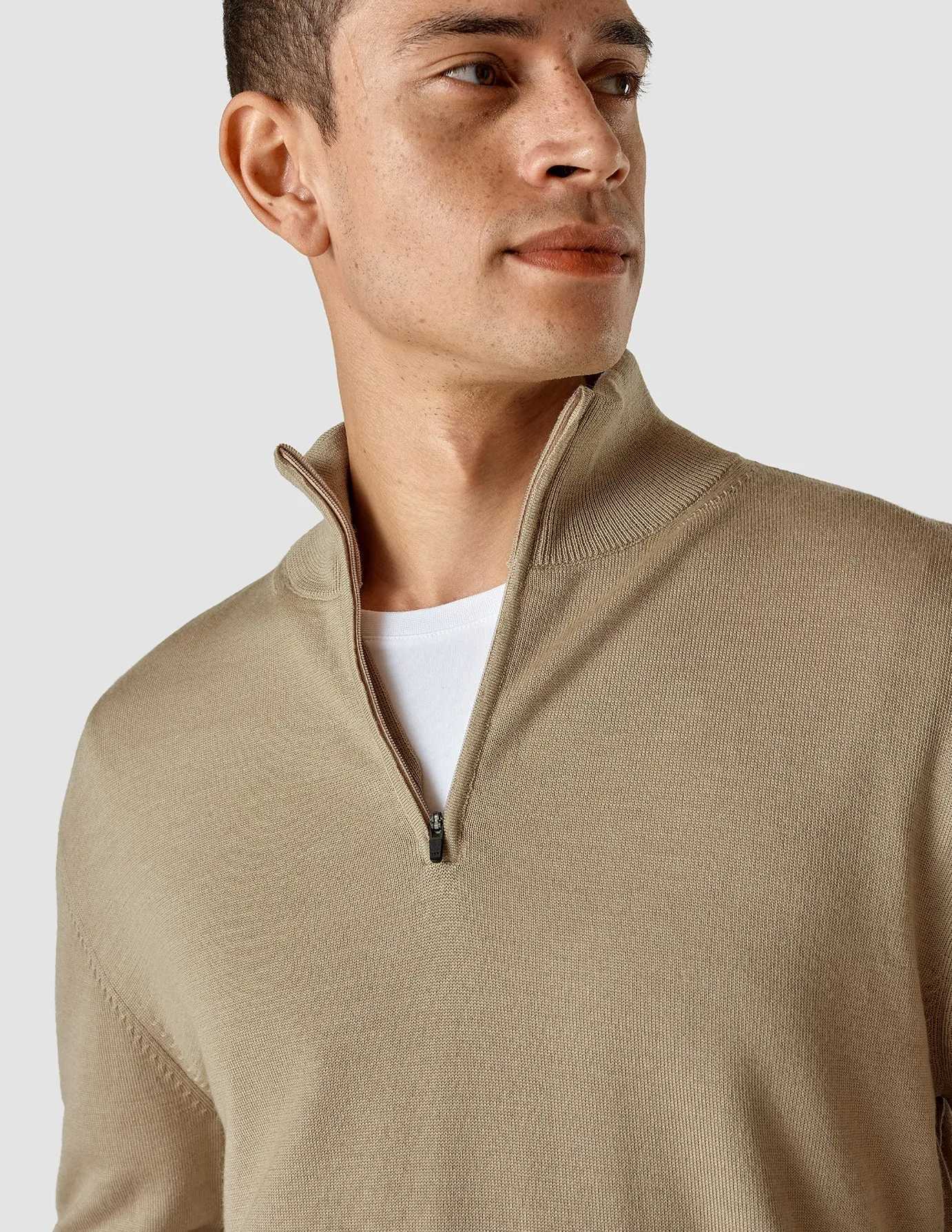 Premium Merino Half Zip Sahara sold by Shaping New Tomorrow product image thumbnail 5