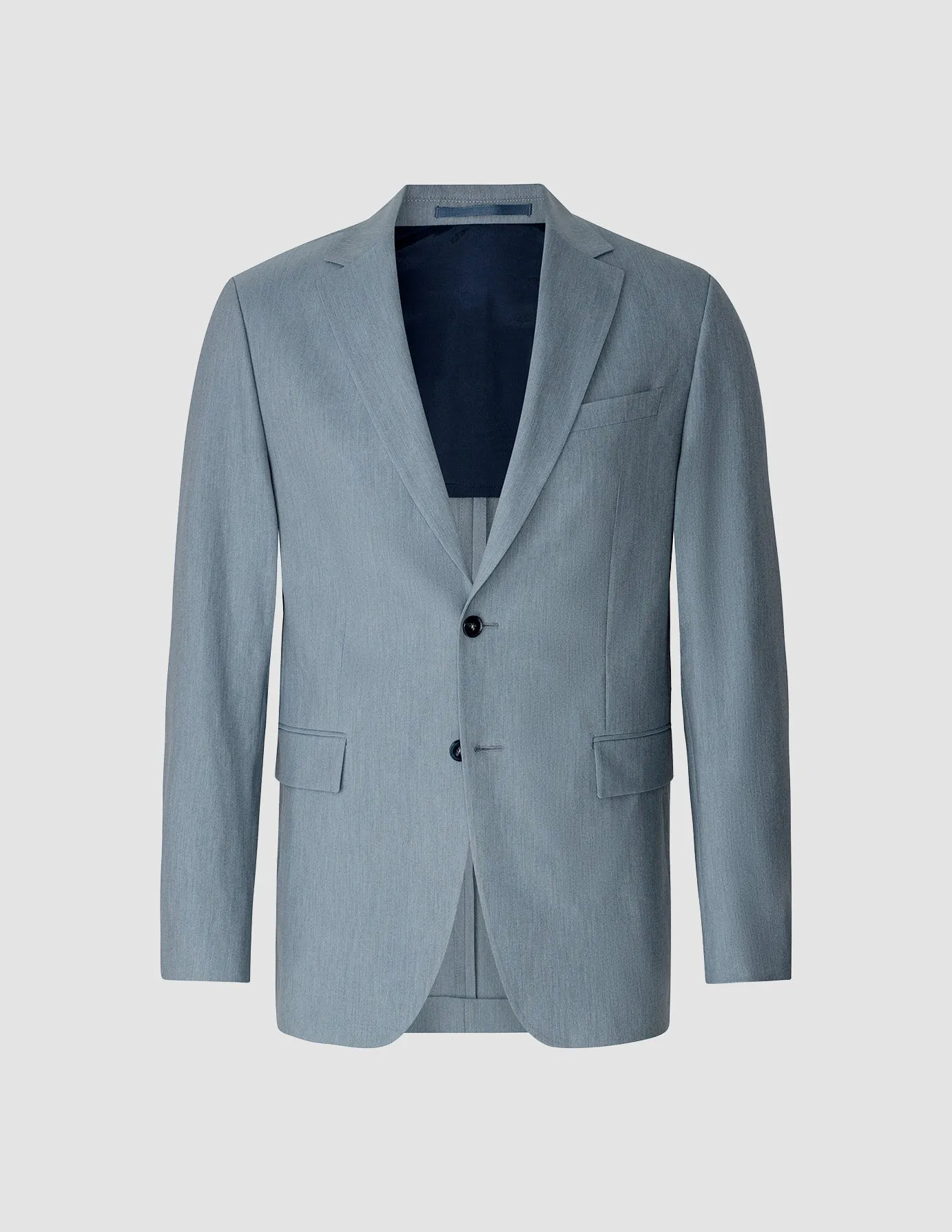 Essential Blazer Light Blue Melange Slim sold by Shaping New Tomorrow product image thumbnail 3