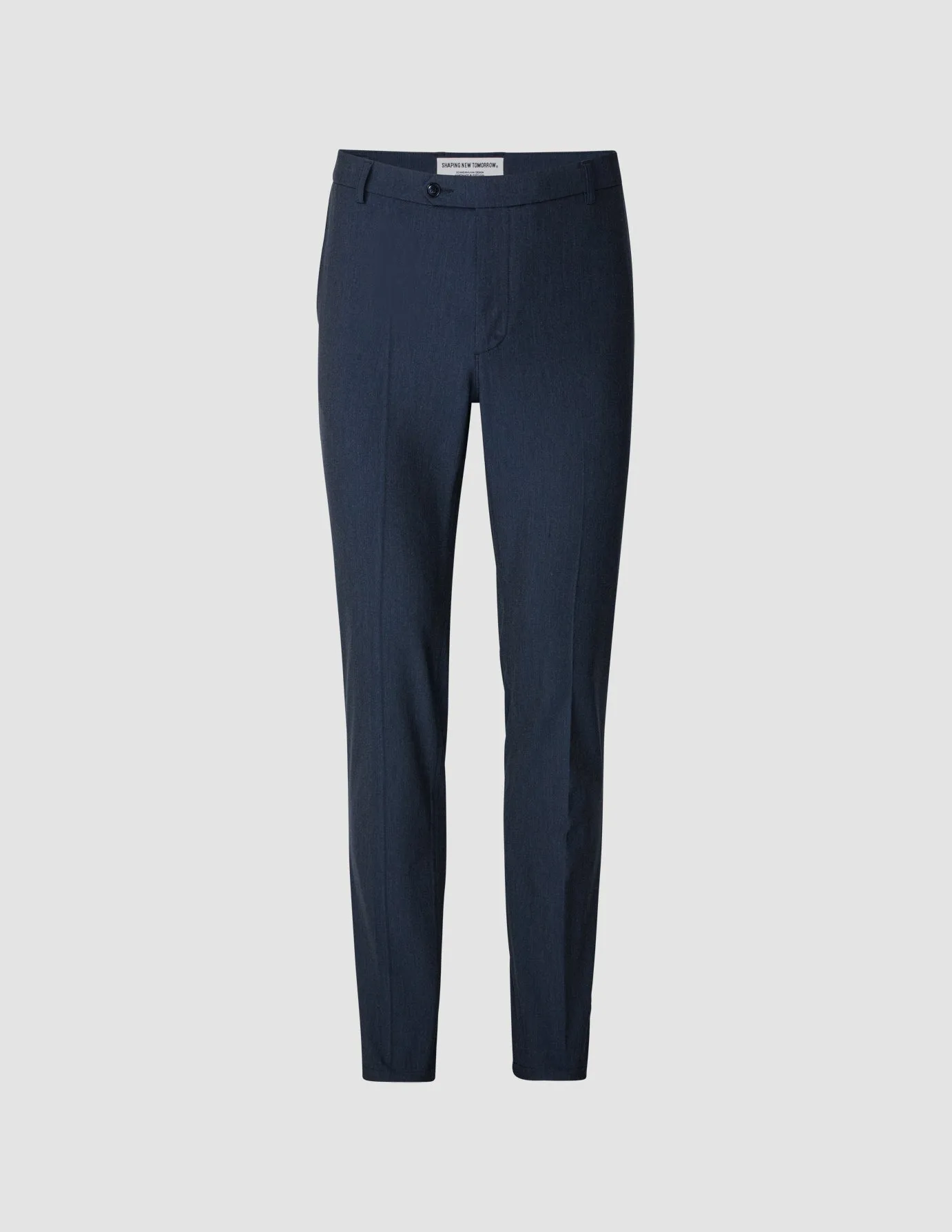 Essential Suit Pants Regular Navy Melange sold by Shaping New Tomorrow product image thumbnail 3