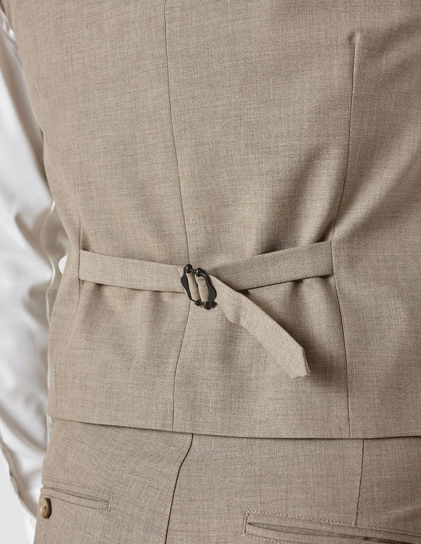 Essential Vest Beige Melange sold by Shaping New Tomorrow product image thumbnail 5