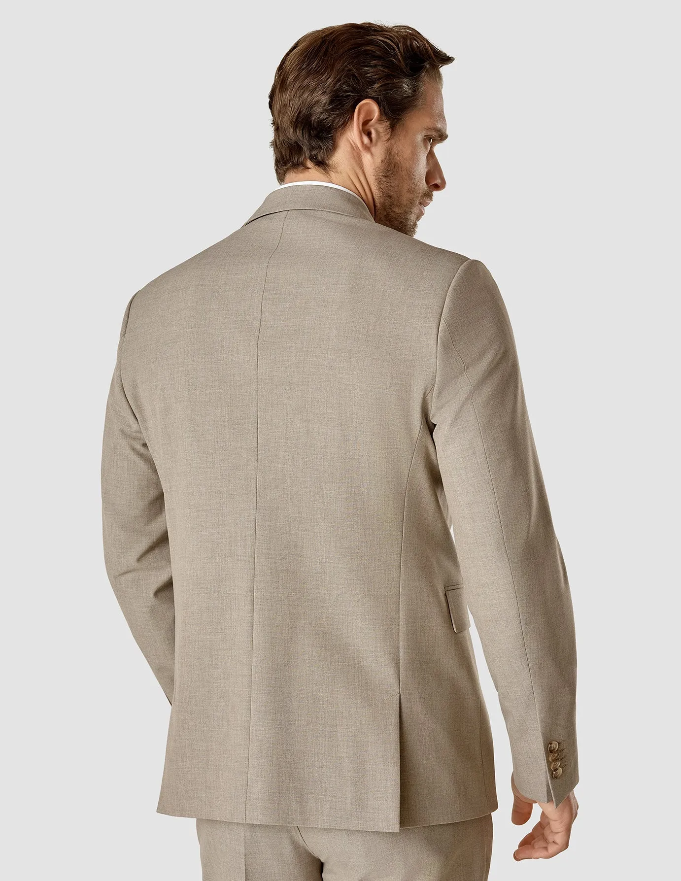 Essential Blazer Beige Melange Slim sold by Shaping New Tomorrow product image thumbnail 4