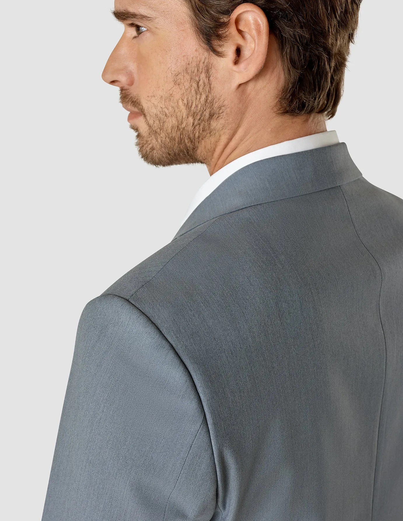 Essential Blazer Light Blue Melange Regular sold by Shaping New Tomorrow product image thumbnail 5
