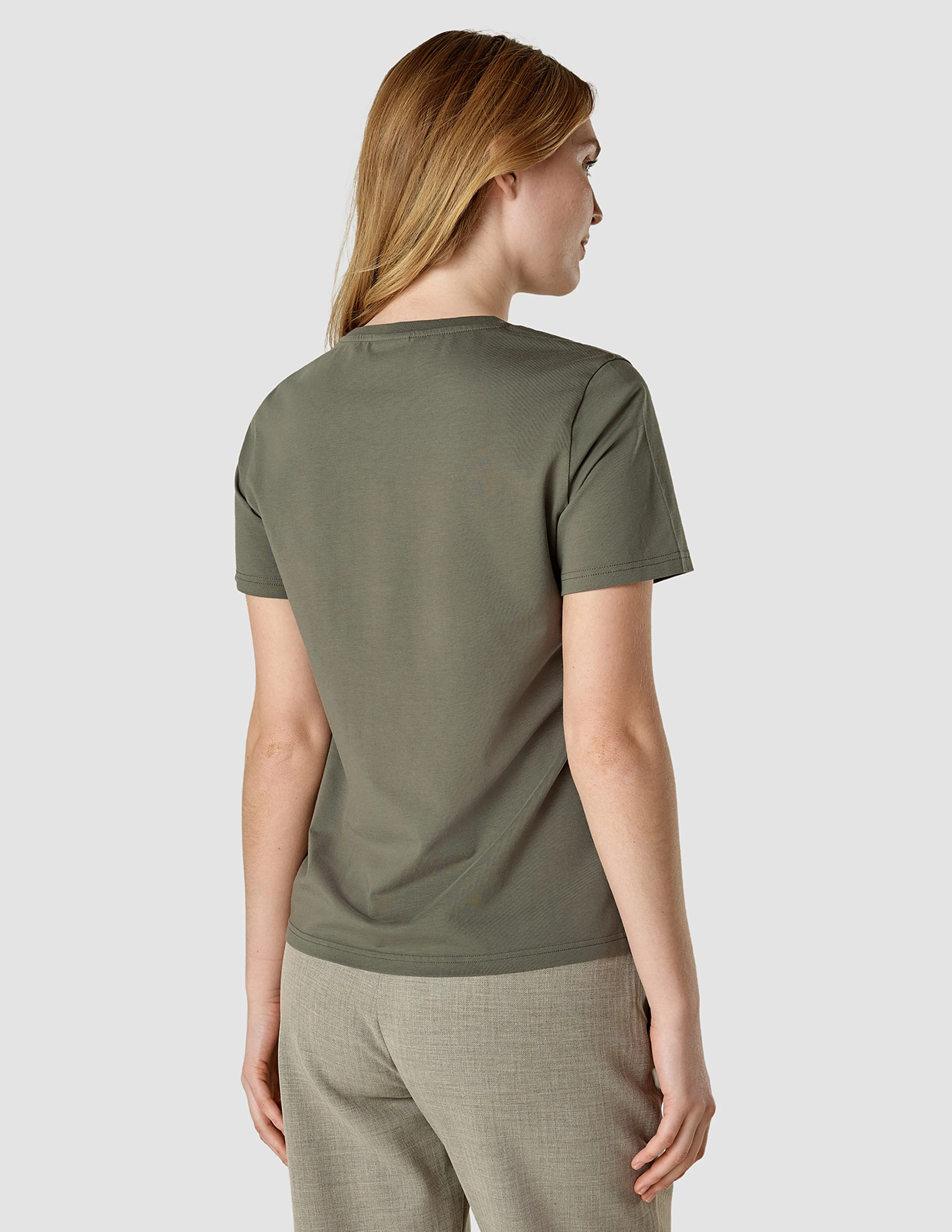 Supima Autograph T-shirt Dark Olive sold by Shaping New Tomorrow product image thumbnail 4
