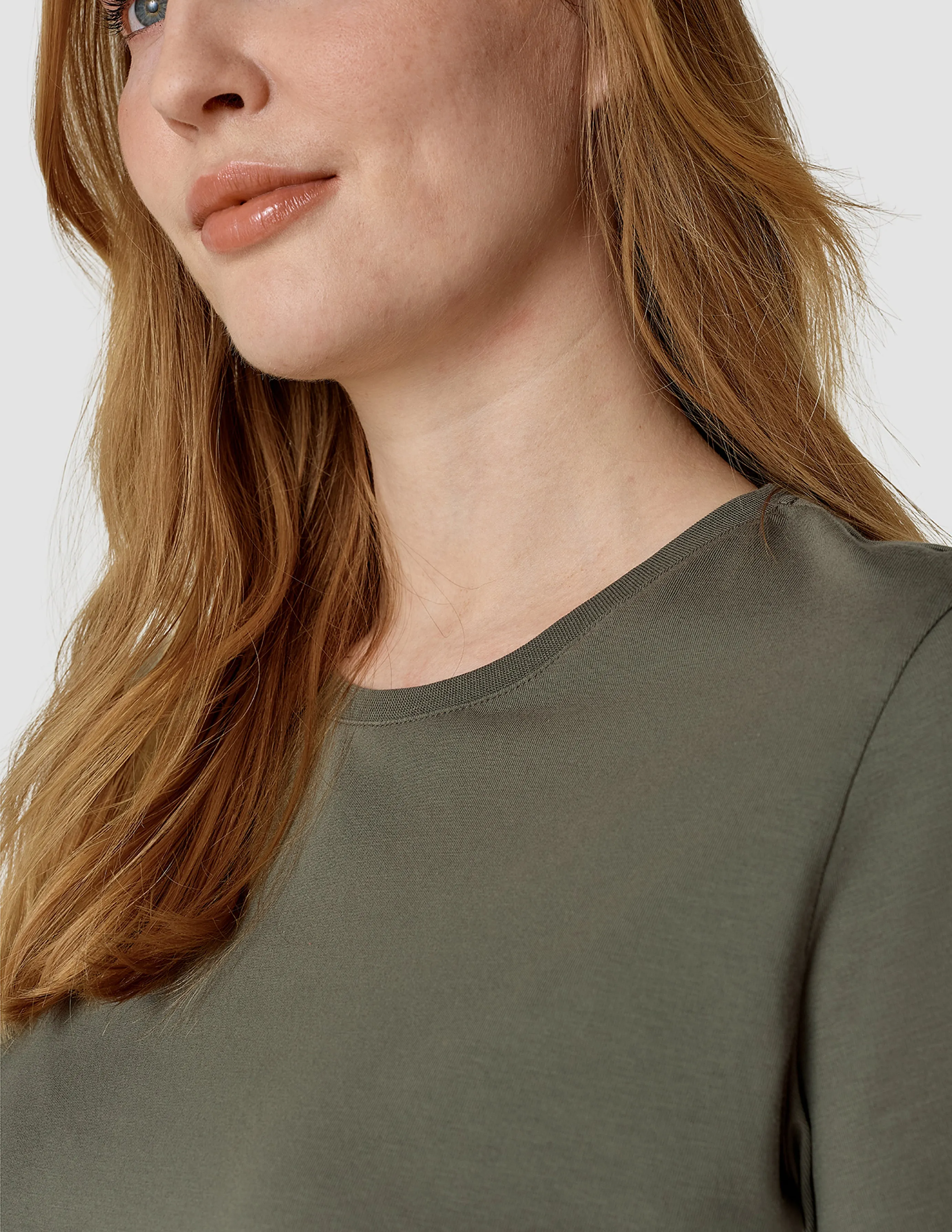 Supima Autograph T-shirt Dark Olive sold by Shaping New Tomorrow product image thumbnail 5