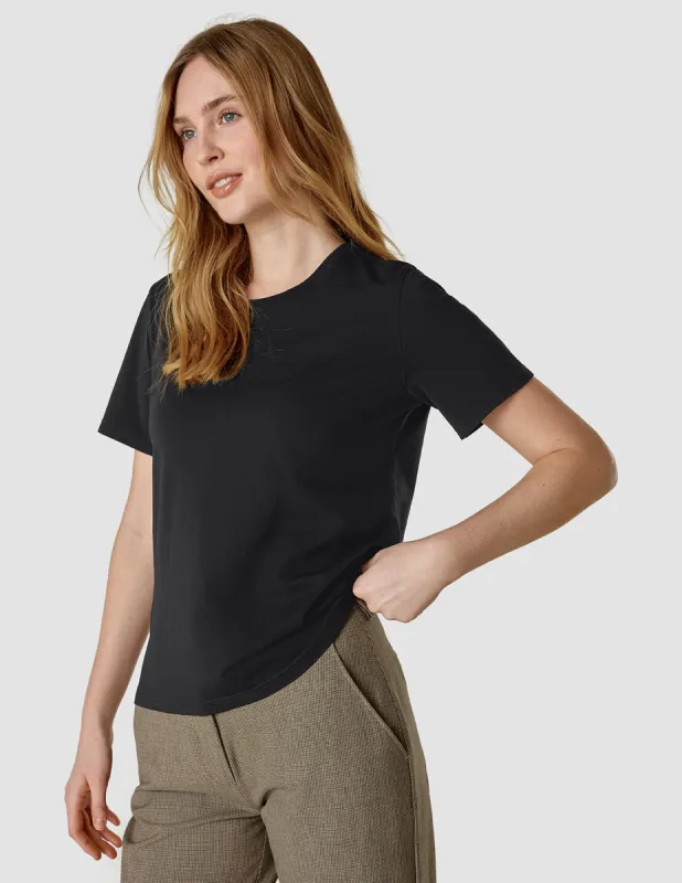 Supima Autograph T-shirt Black sold by Shaping New Tomorrow