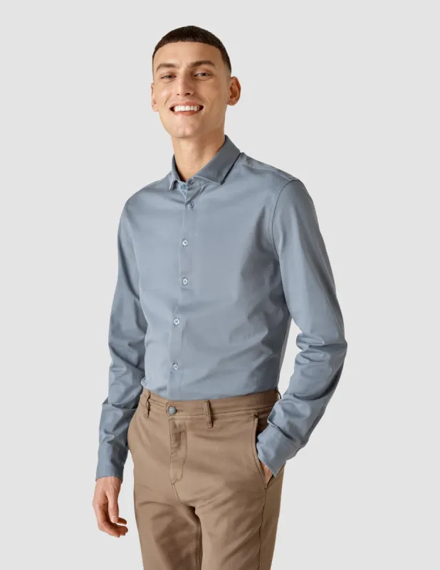 Classic Shirt Blue Mirage Slim sold by Shaping New Tomorrow