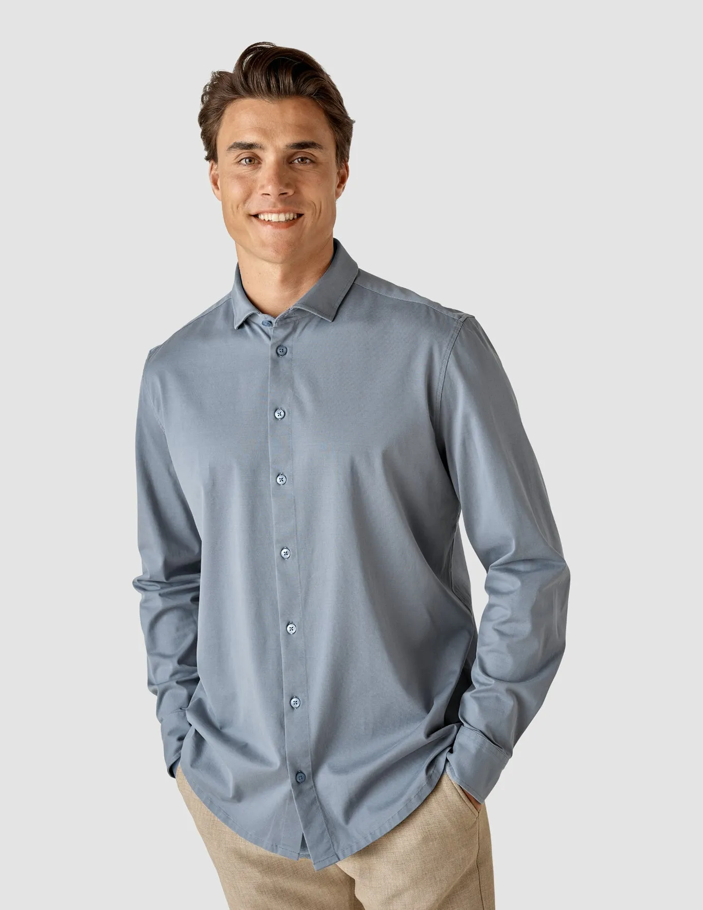 Classic Shirt Blue Mirage Regular sold by Shaping New Tomorrow