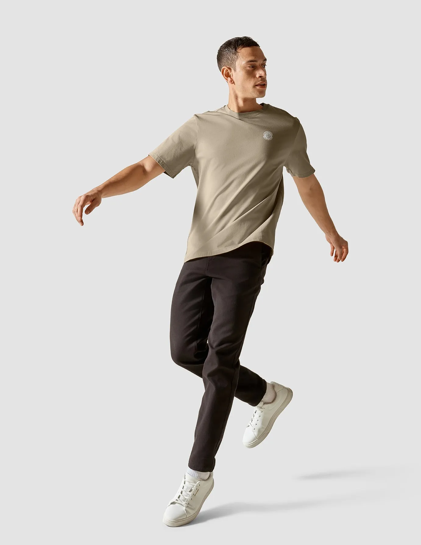 Supima T-shirt Box Fit Globe Sahara sold by Shaping New Tomorrow product image thumbnail 2