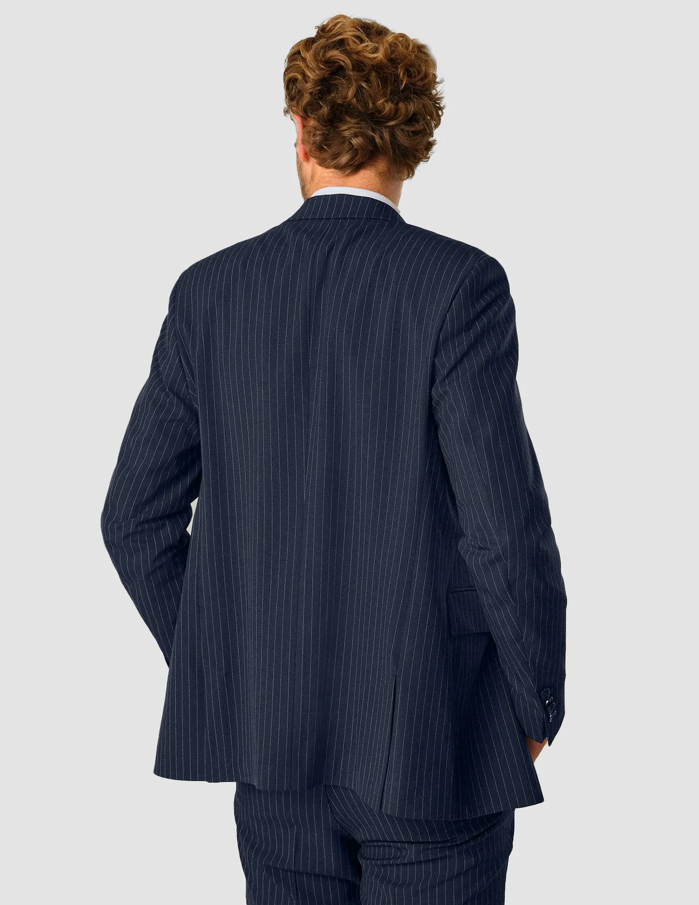 Essential Suit Navy Pinstripe sold by Shaping New Tomorrow product image thumbnail 4