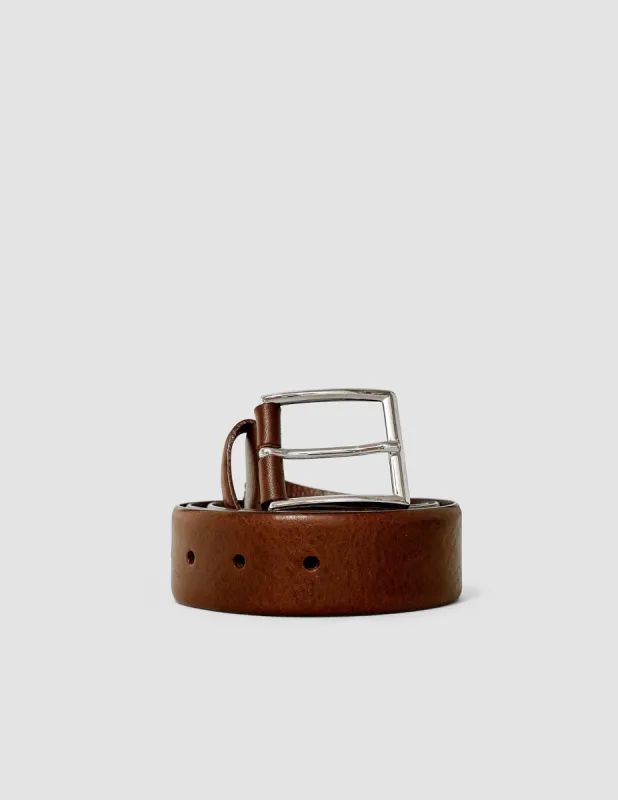 Leather Belt Dark Brown sold by Shaping New Tomorrow