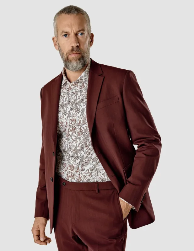 Essential Blazer Mahogany Slim sold by Shaping New Tomorrow