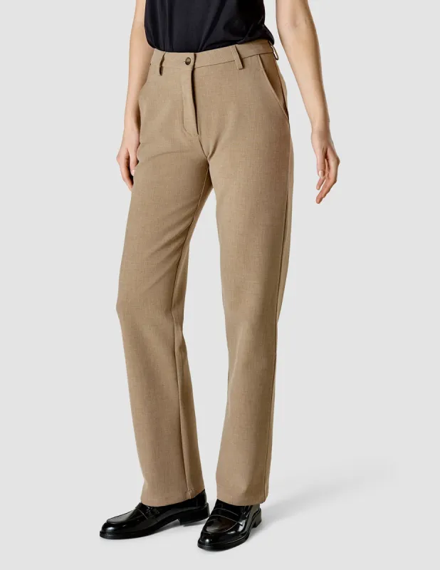 No. 1 Pants Straight Cappuccino sold by Shaping New Tomorrow