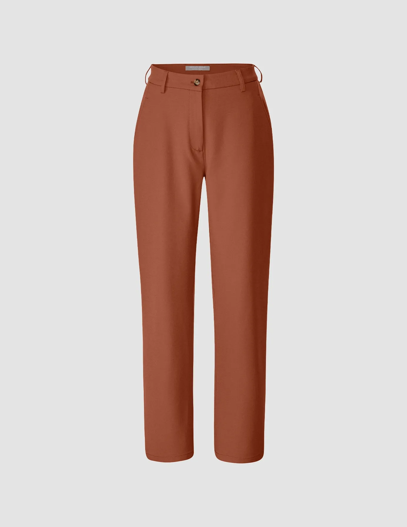 Essential Pants Straight Terracotta sold by Shaping New Tomorrow product image thumbnail 3
