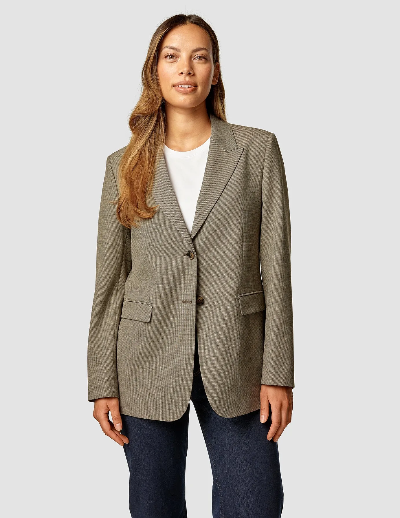 Essential Blazer Latte sold by Shaping New Tomorrow product image thumbnail 2