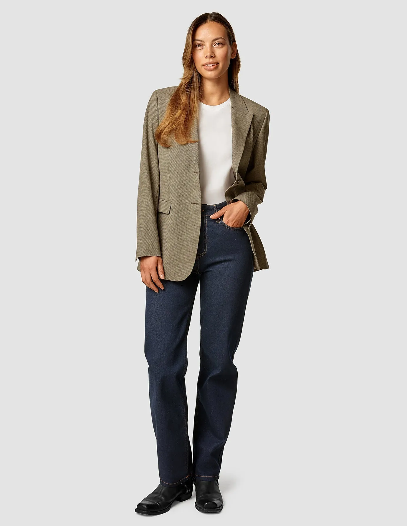 Essential Blazer Latte sold by Shaping New Tomorrow product image thumbnail 4