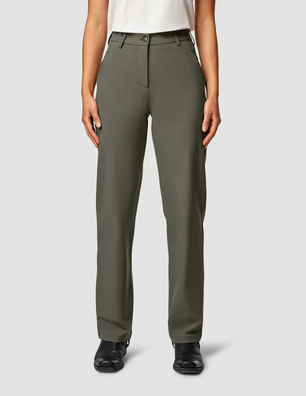 Essential Pants Straight Dark Olive sold by Shaping New Tomorrow