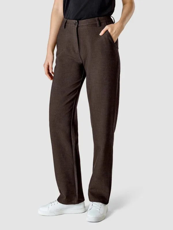 No. 1 Pants Straight Dark Chocolate sold by Shaping New Tomorrow