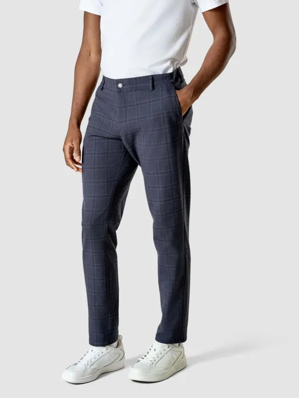 Limited Check Pants Regular Midnight Blue sold by Shaping New Tomorrow