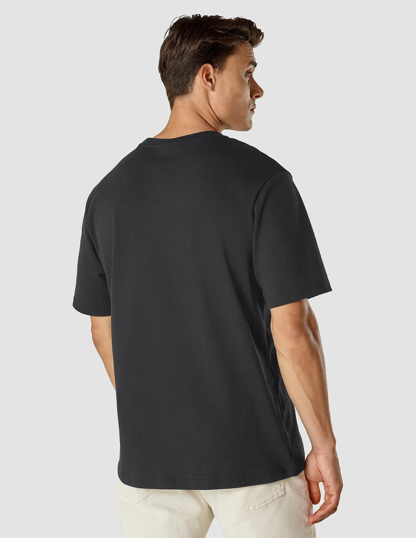 Heavy Box Fit T-shirt Black sold by Shaping New Tomorrow product image thumbnail 3