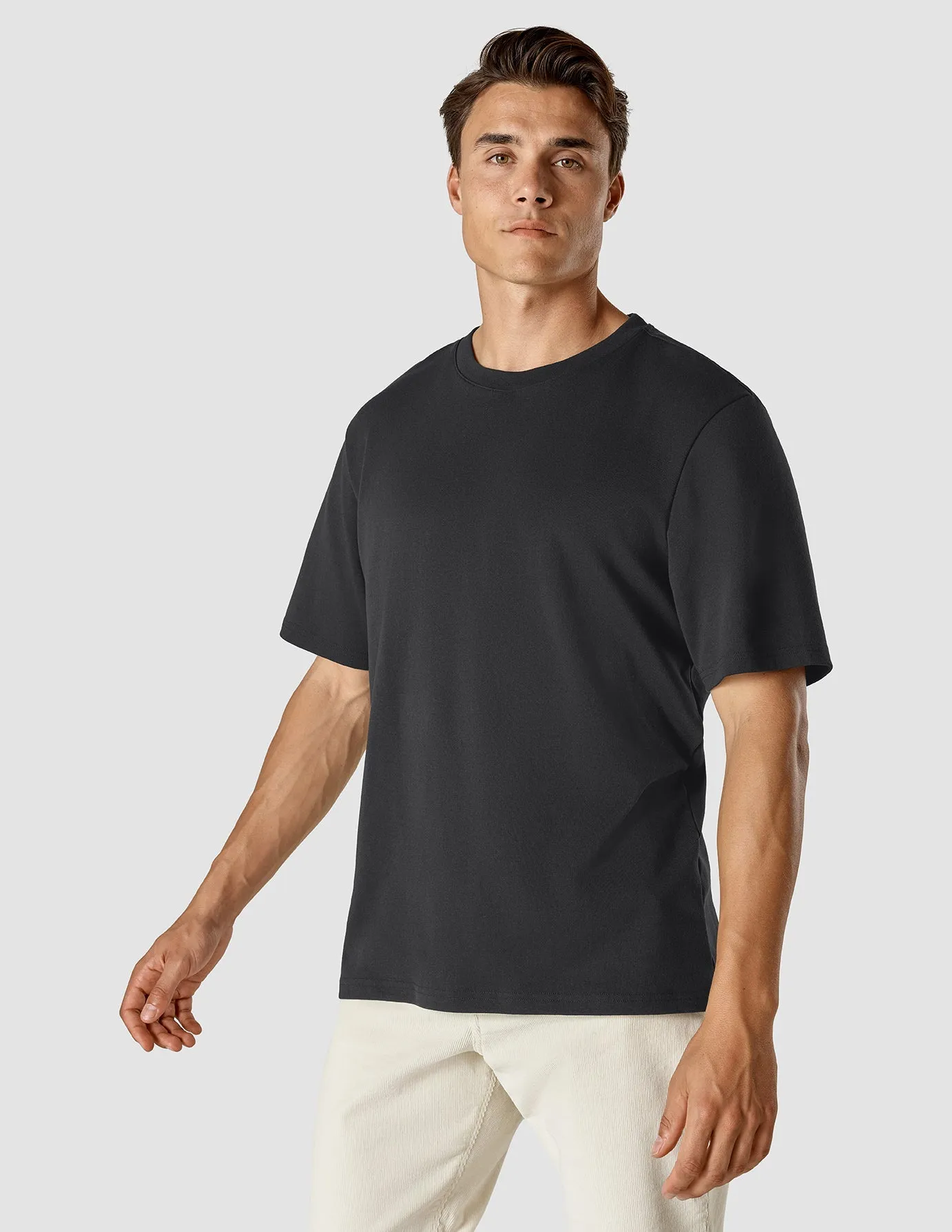 Heavy Box Fit T-shirt Black sold by Shaping New Tomorrow