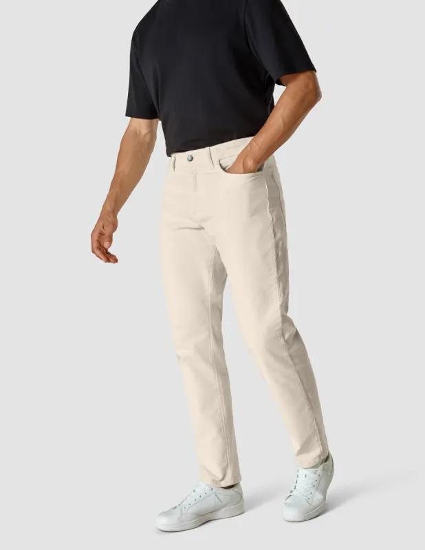 Corduroy Pants Off White sold by Shaping New Tomorrow