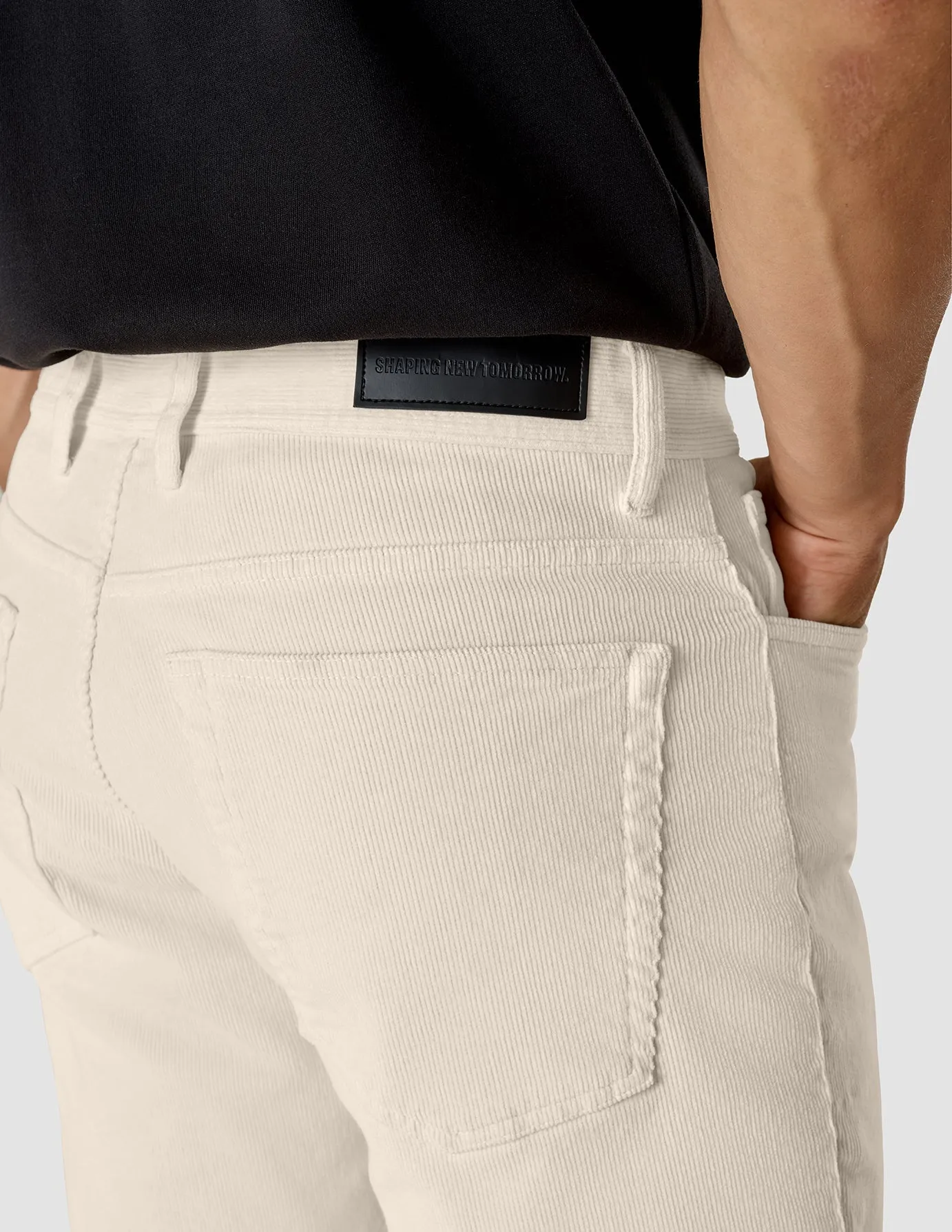 Corduroy Pants Off White sold by Shaping New Tomorrow product image thumbnail 5