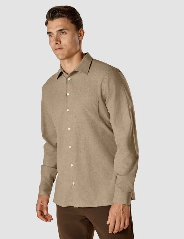 Casual Shirt Khaki sold by Shaping New Tomorrow