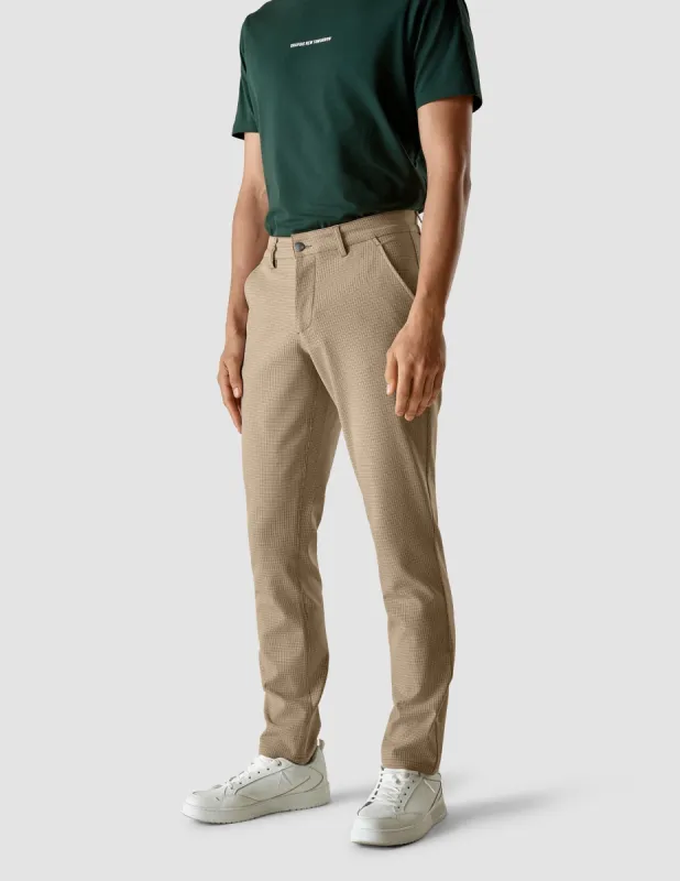 Essential Pants Regular Plaid Khaki sold by Shaping New Tomorrow