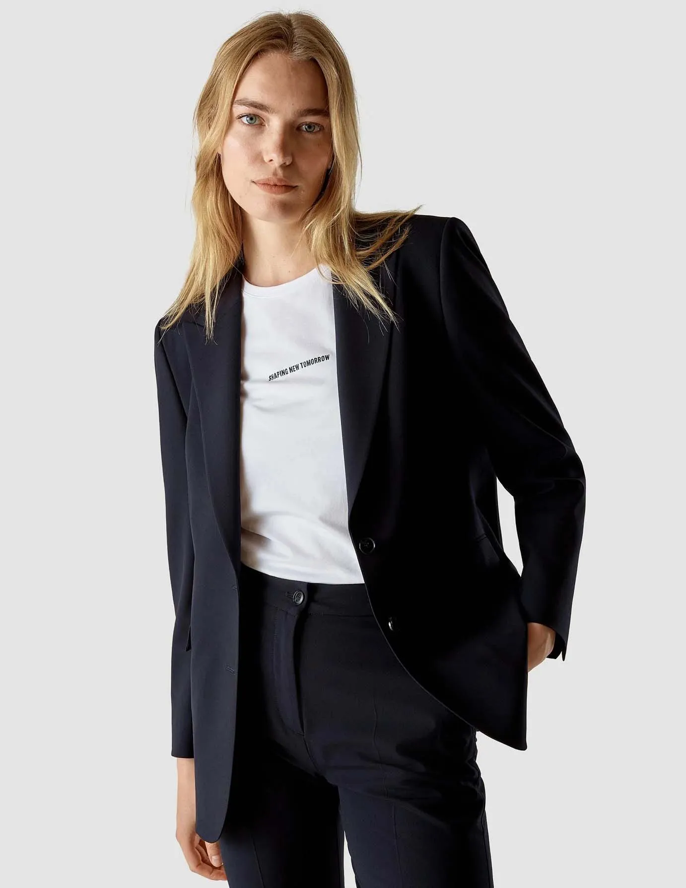 Essential Blazer Midnight Blue sold by Shaping New Tomorrow