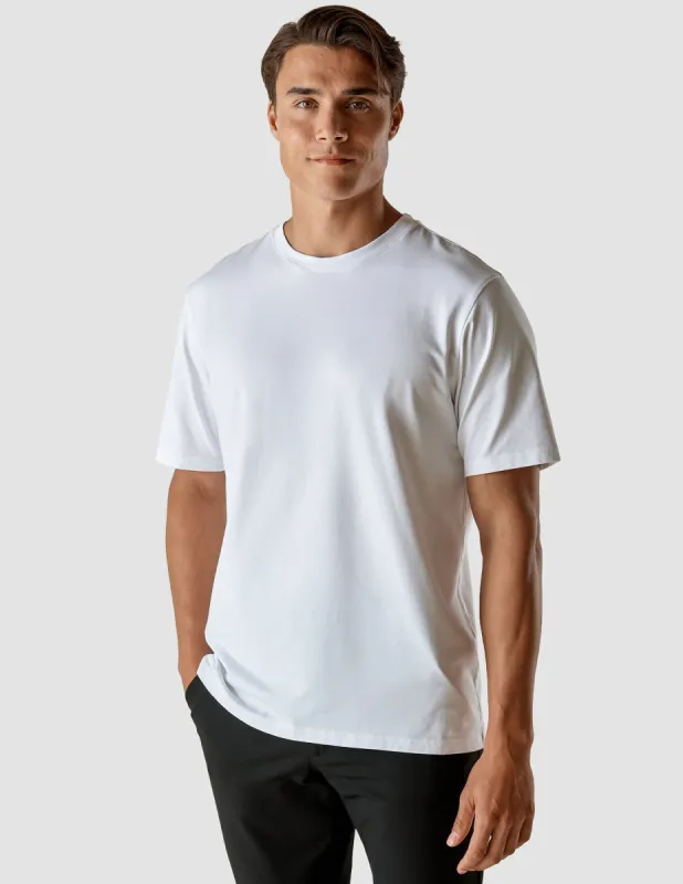 Supima T-shirt Box Fit White sold by Shaping New Tomorrow