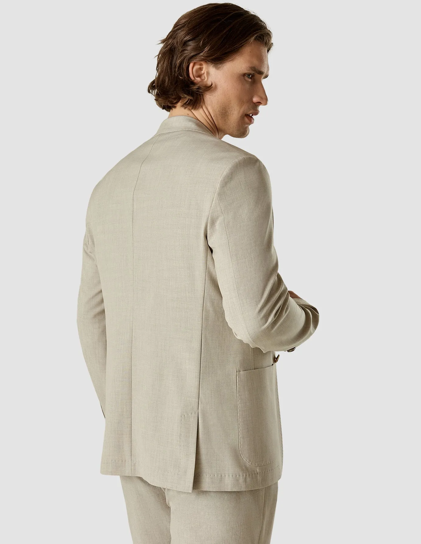 Tech Linen Blazer Sandshell sold by Shaping New Tomorrow product image thumbnail 4