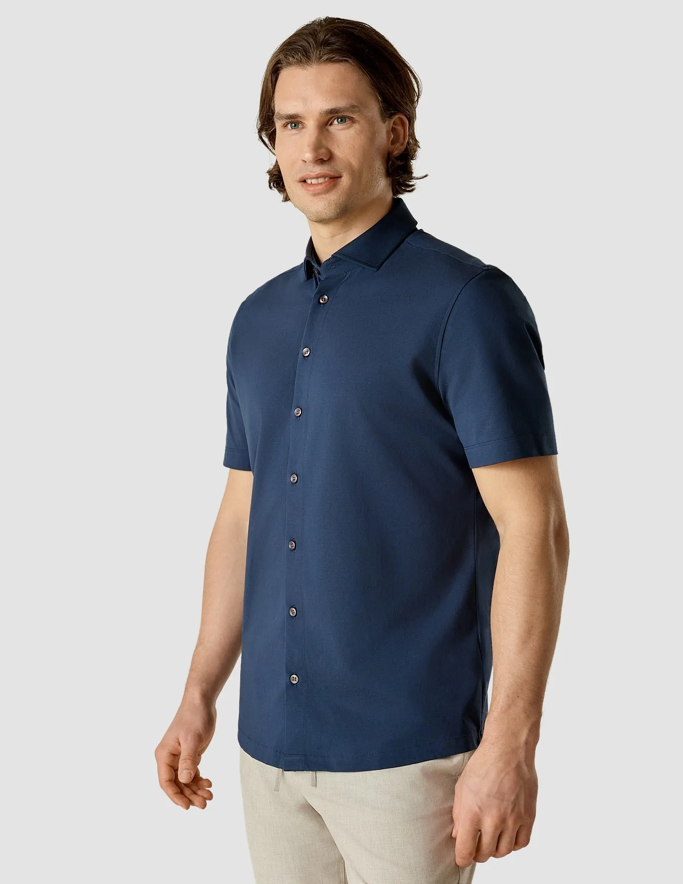 Classic Short Sleeve Shirt Navy sold by Shaping New Tomorrow