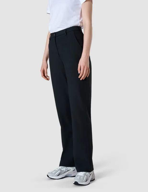 Essential Pants Straight Black sold by Shaping New Tomorrow