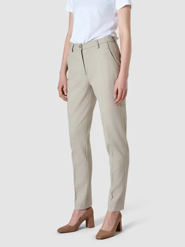 Essential Pants Tapered Petite Check sold by Shaping New Tomorrow