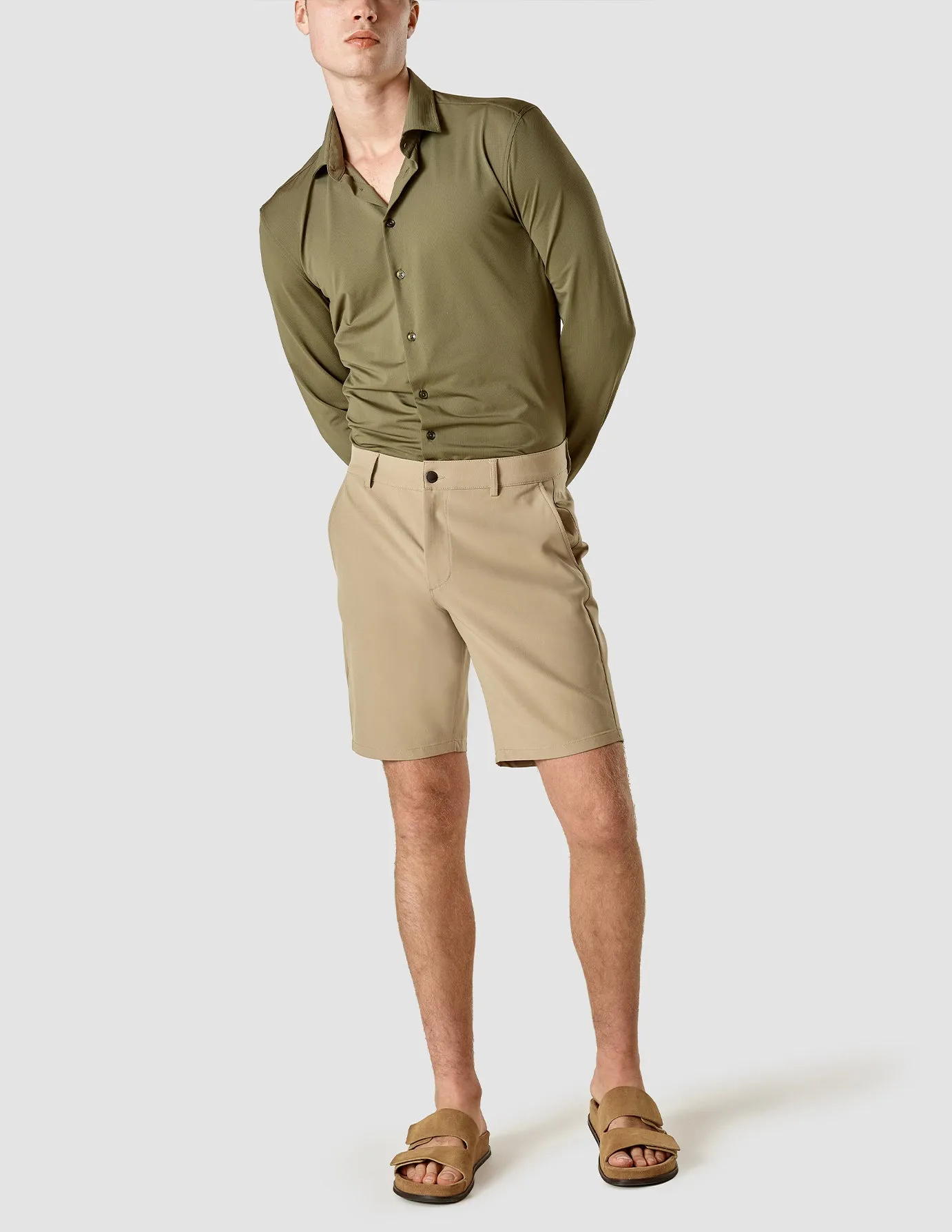 Essential Shorts Khaki sold by Shaping New Tomorrow product image thumbnail 2