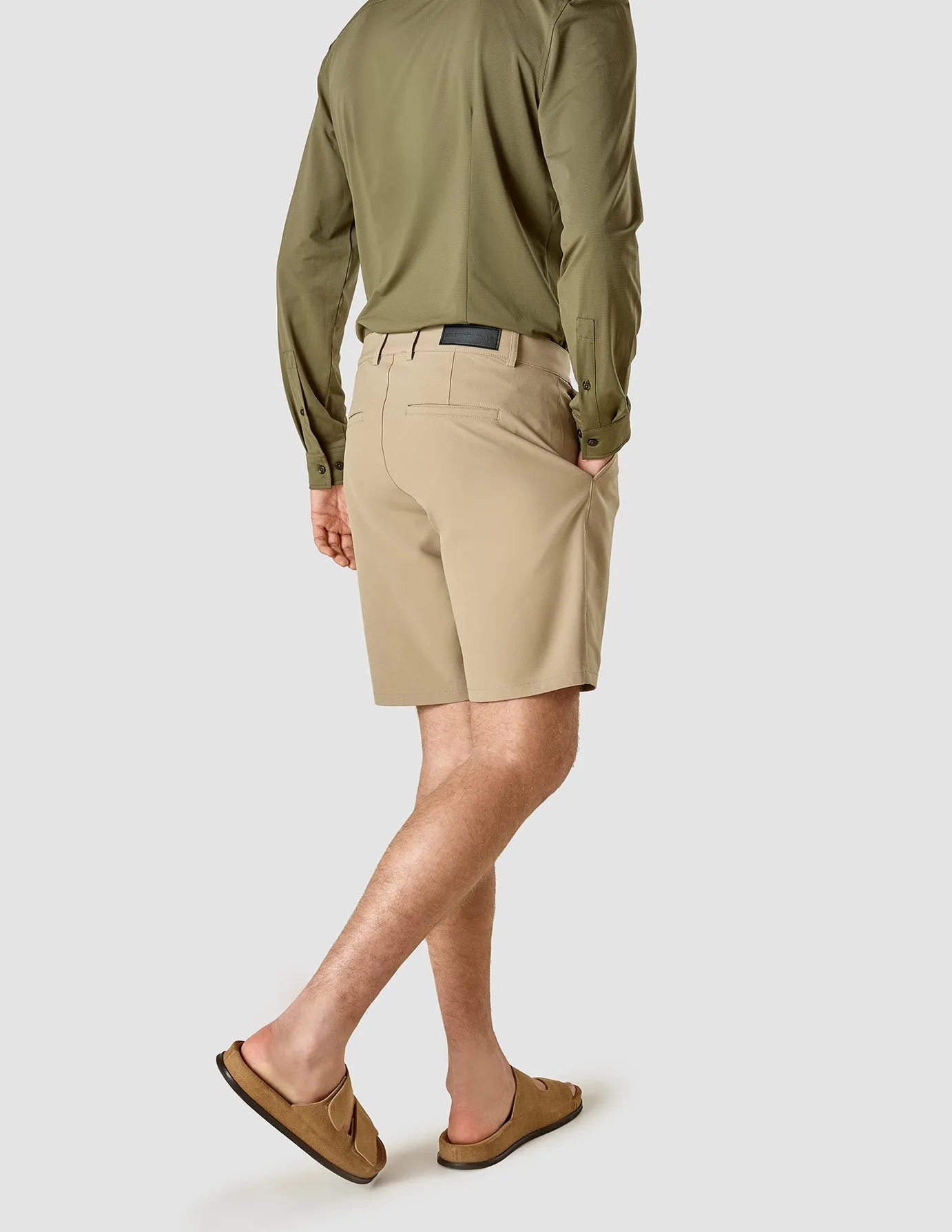 Essential Shorts Khaki sold by Shaping New Tomorrow product image thumbnail 4