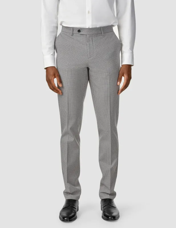 Essential Suit Pants Regular Duo Check Blue sold by Shaping New Tomorrow