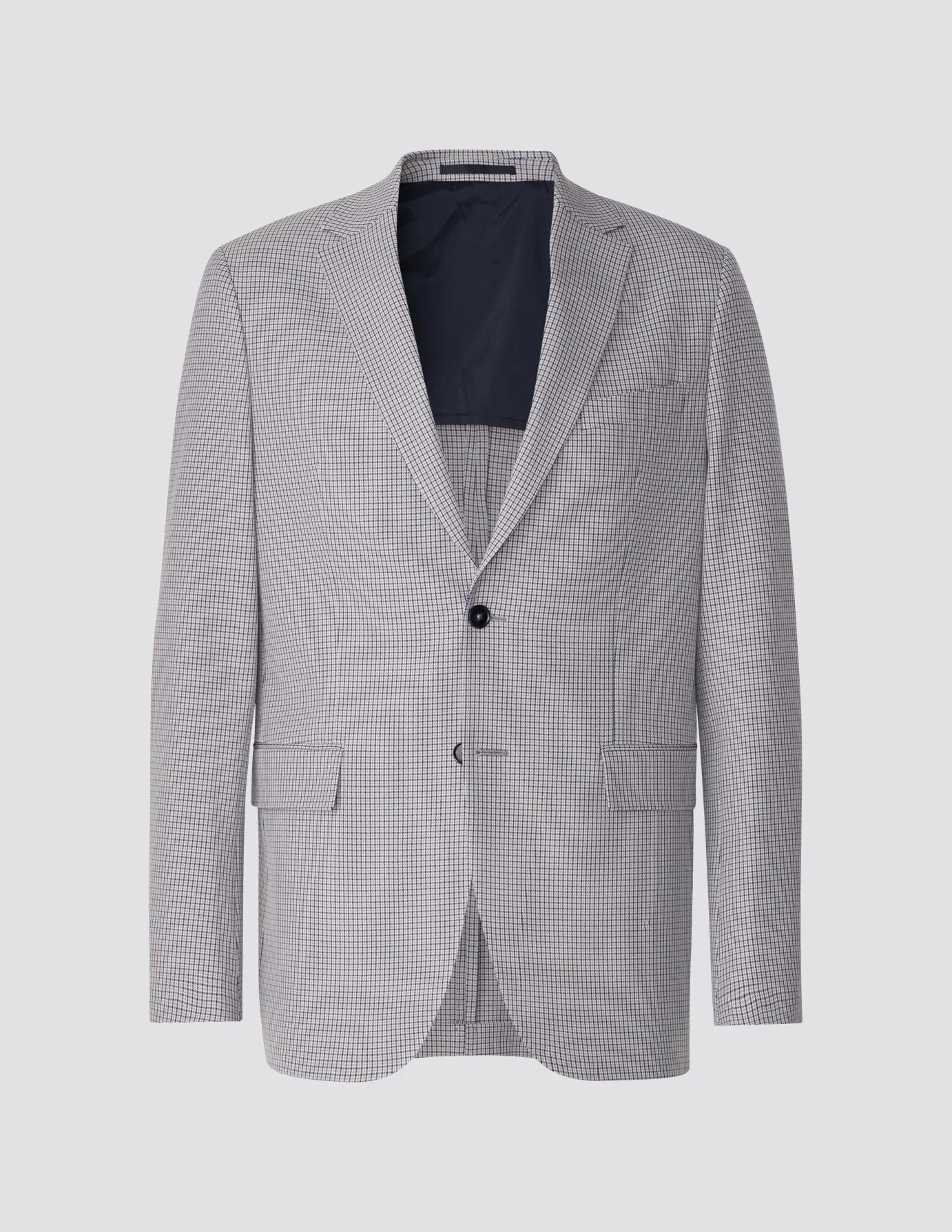 Essential Blazer Regular Duo Check Blue sold by Shaping New Tomorrow product image thumbnail 3